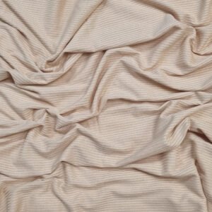 Thin Stripe Jersey - Nude