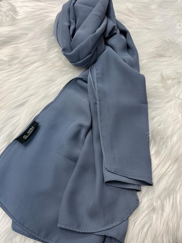 Medina Silk Chiffon - Blue